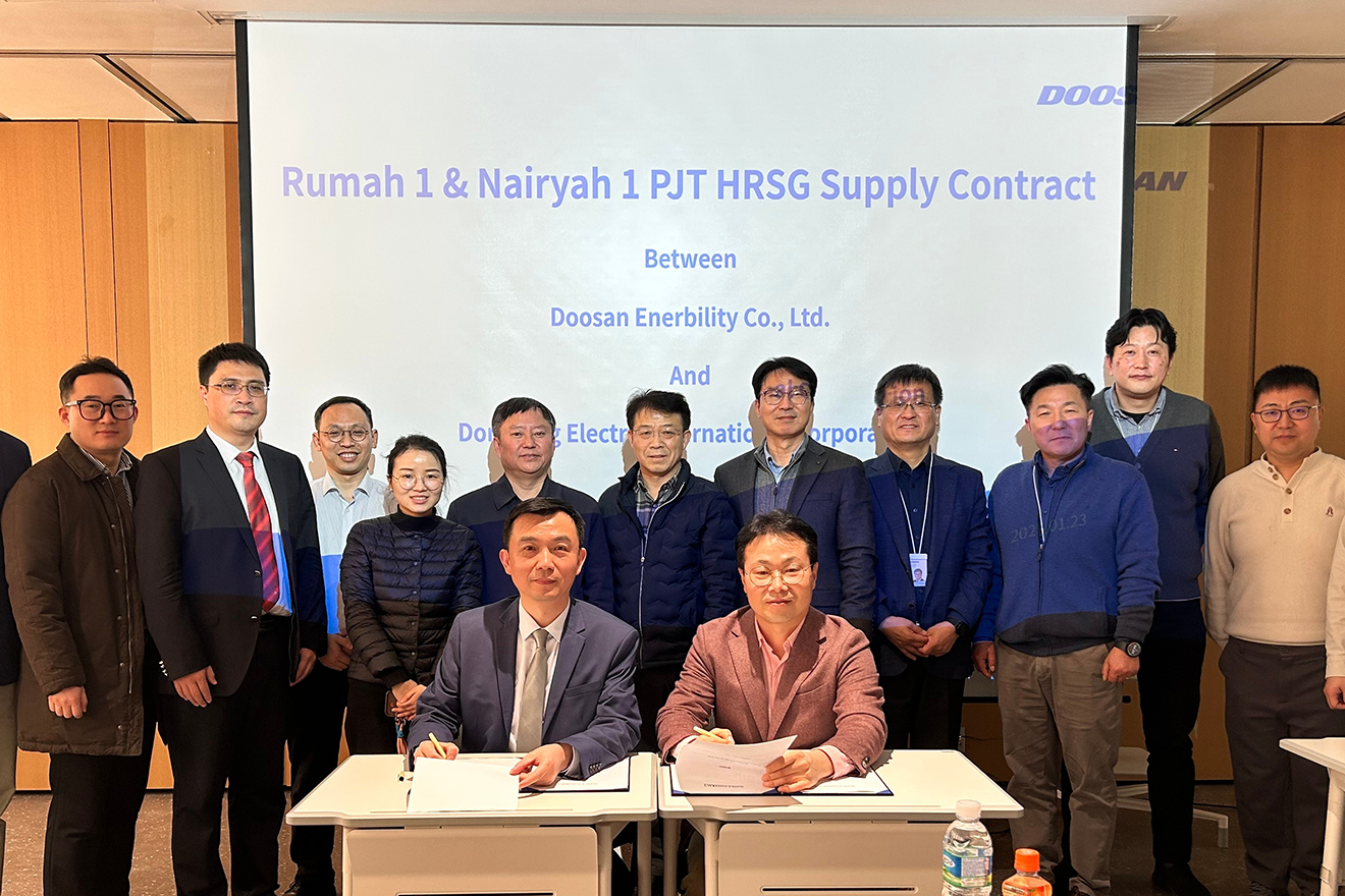 Obtém com sucesso o fornecedor de hrsg da Acwa Power CAT-A-A aprovado e assinado contratos de fornecimento de HRSG para projetos sauditas de rumah1 (3*M501J) e Nairyah1 (3*M501J)